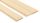Lambriu saună 15x90x2200mm plop alb finlandez Knotless STS4, 1 pachet = 1.188 m2