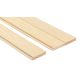 Sauna paneling 15x90x2200mm Finnish white poplar Knotless STS4, 1 package = 1.188 m2