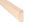 Sauna D-Profil Plop Alb 3000mm, 1/buc