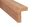 Bancă ergonomică saună element frontal plop termowood 1500mm, 1/buc