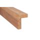 Szauna Ergonomikus padhomlok Thermowood Nyár 1800mm , 1/db