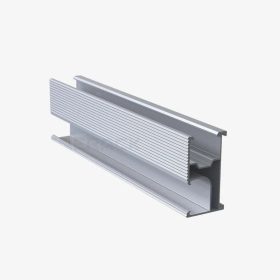   Șină profilată din aluminiu ENERACK 3,5 m, înălțime 52 mm, 3 mm R52-3500