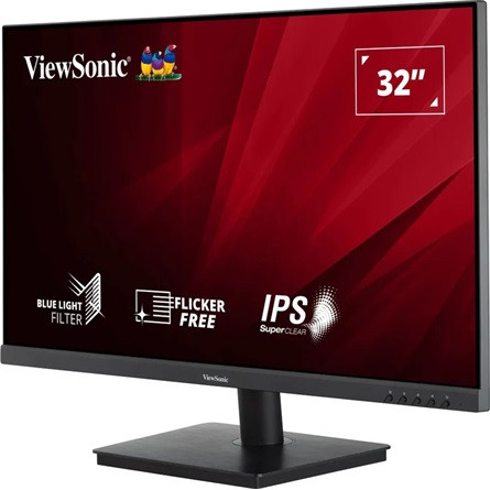 ViewSonic VA3209-2K-mhd 31.5" IPS LED monitor fekete 75Hz