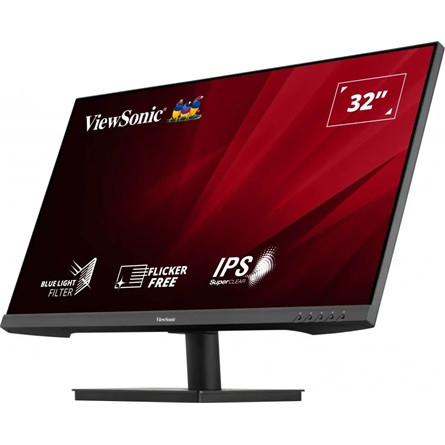 ViewSonic VA3209-mh 31.5" IPS LED monitor fekete 75Hz