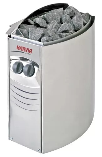 Harvia Vega BC60 Steel 6kW HCB600400S sauna heater with built-in control
