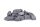 Standard sauna stones 20 kg/box, stone diameter less than 10cm. Sauna stones are an essential accessory for operating a Finnish sauna.
