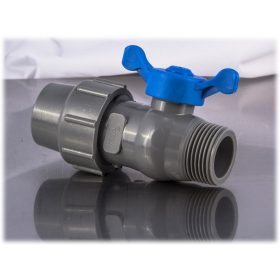 Plastový guľový ventil 3/4″ K-GY