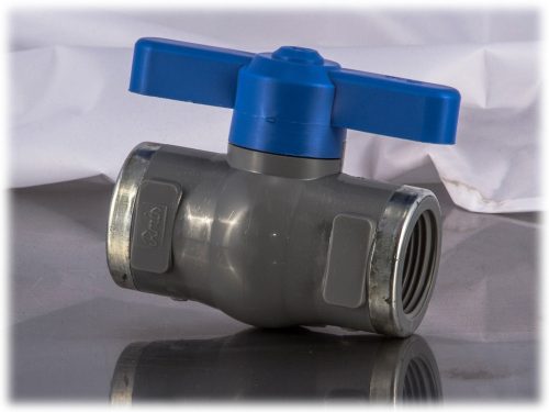 Műanyag golyós csap 3/4″ B-B
