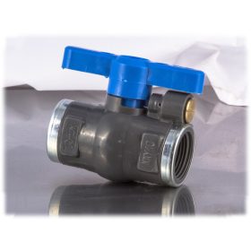 Plastový guľový ventil 3/4" B-B