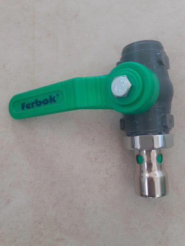 Ferbok pákový guľový ventil 3/4"