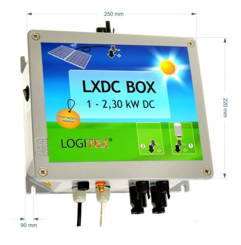 MPPT optimalizátor - Logitex LXDC POWER BOX 1-2,3 kW